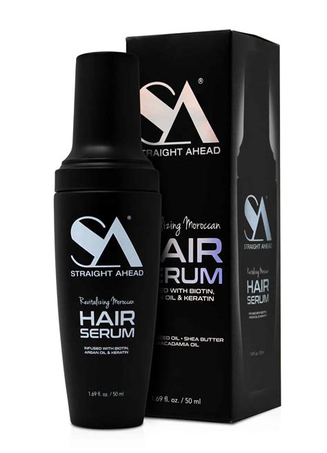 You don’t need to. . Straight ahead hair serum